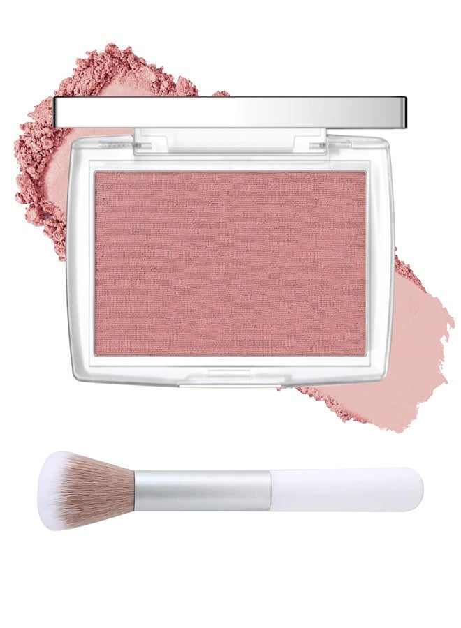 Lestpola Powder Blush Palette, Matte Powder Makeup Blush for Cheeks, Natural Glow Face Blush Contour Palette, Lightweight, Smooth, Highly Pigmented Buildable Color, Long-lasting All-Day Face Enhancing-Rosewood - Image 1